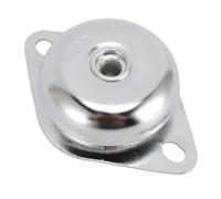 Sxhlseller Générateur Résistant aux Chocs, Coussinet de Pied en Caoutchouc en Acier Inoxydable, capacité de Charge de 200kg pour Machines (#2)