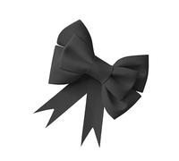 Sxhlseller Grand Nœud de Voiture, Nœud de Voiture Géant de 29,5 Pouces pour Anniversaire, Noël, Réception de Mariage, Fête Surprise, Grand Emballage pour un énorme (BLACK)