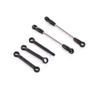 Sxhlseller Groupe de Bielles, Pièces de Jeu de Liaison d'hélicoptère RC, avec Jeu et Vibrations Réduits, pour Hélicoptères RC Era C032 UH 1 et C138 Pro (Black)