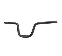 Sxhlseller Guidon de Vélo Hirondelle Conduite Confortable en Alliage D'aluminium Guidon de Vélo Noir pour 1.0in (Soulevez 160 mm / 6,3 pouces)