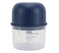 Sxhlseller Hachoir à Ail électrique 260 Ml avec 3 Lames, Mini Robot Culinaire pour Oignon, Gingembre, Piment et Noix en Bleu, Hachoir de Cuisine Rechargeable pour Hacher Quotidiennement (BLUE)