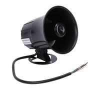 Sxhlseller Haut-Parleur Sirène Mégaphone PA Compact 120 DB, Son Clair 15 W, Lecture MP3 avec Contrôle USB, pour Chariot élévateur, Véhicule d'urgence