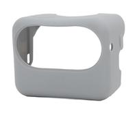 Sxhlseller Housse de Protection en Silicone pour Caméra d'action GO 3S/GO 3, Coque Antidérapante Antichoc avec Découpes Précises, Facile à Installer et à Retirer (Gray)