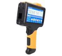 Sxhlseller Imprimante à Jet d'encre à Main avec Cartouche à Encre de Séchage Rapide de 42 ML et écran Tactile LCD Couleur 4,3 Pouces, Imprimante à Jet d'encre de 2 Mm-2,7 Mm pour Code à