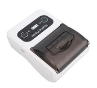 Sxhlseller Imprimante de Reçus Thermique Bluetooth, Imprimante de Reçus sans Encre Portable POS de 58 Mm, Petite Imprimante Thermique Portable pour Les Petites Entreprises, Les Bureaux, Les