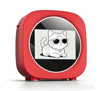 Sxhlseller Imprimante Thermique de Dessin AI, Imprimante à Commande Vocale avec 6 Styles de Griffonnages AI, Imprimantes Portables sans Encre pour Enfants, Jeu Créatif Via Application,