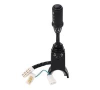 Sxhlseller Interrupteur de Colonne D'essuie-glace en Alliage D'aluminium Durable 701/21202, Pièce de Rechange Fiable pour Chargeuse-pelleteuse JCB 3CX 4CX pour des Performances Améliorées