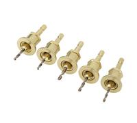 Sxhlseller Jeu de 5 Forets à Fraiser, Embouts en Acier au Tungstène à Tige Hexagonale de 1/4 Po pour le Bois avec un Diamètre Réglable de 2,8 à 4 Mm et un Contre-alésage de 10 Mm pour des Trous de