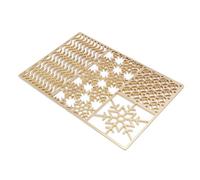 Sxhlseller Joint de Godet à Glace, Accessoire de Conception de Glace Unique en Cuivre pour les Barres Accessoire des Barres (C01)