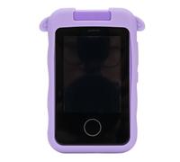 Sxhlseller Jouet Caméra de Dessin animé à écran Tactile pour Enfants, écran IPS 2,8 Pouces avec Objectif Réversible 48MP, Vidéo HD 1080P, Lecteur de Musique, Jeux de Puzzle, Design Agneau Violet,