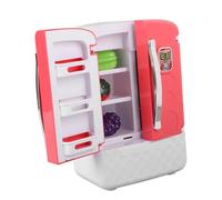Sxhlseller Jouet de Réfrigérateur Miniature pour Enfants, Ensemble de Jeu de Simulation d'appareils de Cuisine avec Apparence Réaliste et Accessoires pour Jeux de Rôle à Domicile