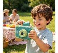 Sxhlseller Jouet d'eau avec Caméra Double Face, Jouet de Pulvérisation d'eau Bidirectionnelle avec Conception de Pulvérisation Avant et Arrière pour Jouer en Plein Air et s'amuser en Famille