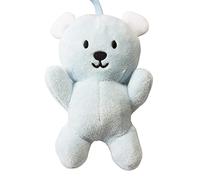 Sxhlseller Jouet Suspendu éléphant Mignon pour Poussette |Peluche Spirale éducative avec Miroir pour Siège d'auto et Berceau pour bébé (Blue)