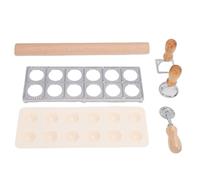 Sxhlseller Kit de Presse pour Machine à Raviolis Carrés Polyvalents, Facile à Nettoyer, Pratique pour les Célébrations Festives, Matériaux de qualité Alimentaire