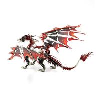 Sxhlseller Kit de Puzzle Dragon Mécanique, Conception Complexe en Acier pour Les Passionnés, Expérience Pratique, Projet de Bricolage