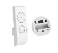 Sxhlseller Kit de Télécommande Universel pour Ventilateur de Plafond à 4 Minuteries |Contrôleur de Lumière de Ventilateur sans Fil à 3 Vitesses pour Lampes à Incandescence/économie, Support Mural