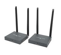 Sxhlseller Kit D'Extension HDMI sans Fil, émetteur et Récepteur HDMI sans Fil 1080P avec Sortie HDMI et Télécommande IR, Extension sans Fil 200 M pour TV