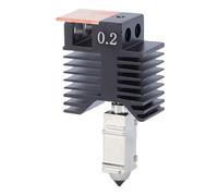 Sxhlseller Kit Hotend pour Imprimante 3D Snapmaker U1, Buse en Acier trempé de 0,2 Mm avec Bloc Chauffant en Céramique de 48 W pour une à Grande Vitesse et une Extrusion Thermique Stable