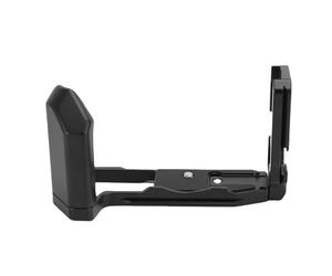 Sxhlseller L Plaque Support Poignée pour X-T5, Support Appareil Photo à | Queue d\'aronde compatible Arca, interface de griffe froide, découpe d\'accès à la batterie, construction en alliage