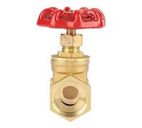 Sxhlseller Laiton Robinet Vanne à Opercule 3/4 Pouce Filetage Femelle | Passage complet 232PSI, volant rotatif, arrêt bidirectionnel, usines pétrochimiques, installation de traitement municipale