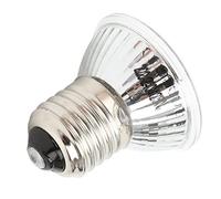 Sxhlseller Lampe Chauffante UVB pour Reptiles, Ampoule à économie D'énergie à Spectre Complet pour Reptiles, Lumière Chaude pour Perroquets, Poules, Tortues, Culot à Vis E27, Matériau Céramique (25W)