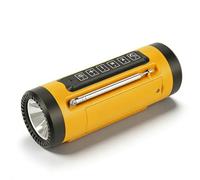 Sxhlseller Lampe de Poche Musicale Bluetooth, Haut-Parleur Portable sans Fil avec Batterie 4000 MAh, étanche IPX5, Faisceau de 400 M, pour Le Cyclisme en Plein Air, la Randonnée, Le Camping (Orange)
