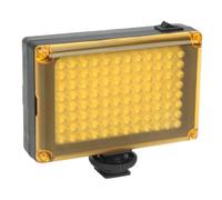 Sxhlseller Lampe Vidéo Portable 96 LED |Lumière de Remplissage à intensité Variable avec Base de Chaussure Chaude pour Les Interviews Photographiques, 3 Modes d'alimentation pour l'enregistrement