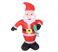 Sxhlseller Le Père Dirigeait Gonflable, dans la Maison à L'extérieur à la Maison, Explosion de Noël pour L'arrière-Cour avec Canne à Sucre à l'environnement Festif [matériau en Polyester de 190T]