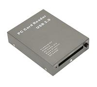 Sxhlseller Lecteur de Carte PCMCIA USB 2.0, Interface USB2.0 vers Carte PC ATA, PCMCIA, Lecteur de Mémoire PC, Prise en Charge Grande capacité 20 Mo-20 Go, Plug and Play, échange à