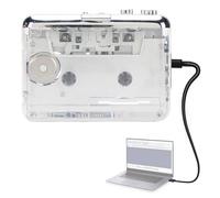 Sxhlseller Lecteur de Cassette Portable avec Convertisseur MP3 - Sound Stéréo, Rembobinage Automatique et Enregistrement USB, Convertir du Ruban Adhésif en Cassette Numérique et Vintage
