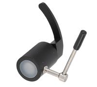 Sxhlseller Lève-Bras Automatique pour Platine Vinyle, Levage Hydraulique Réglable avec Tige en Métal et Bouton de Hauteur pour Tourne-Disque, Alliage d'aluminium et Acier Inoxydable (Black)