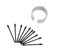 Sxhlseller Lot de 10 Pointes de Stylet de Rechange, Haute sensibilité, avec Boîte de Rangement, pour BOOXPen2 Pro Max Lumi2 Note Air2 Note5 Nova Air C Remarkable 2