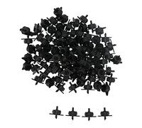 Sxhlseller Lot de 100 émetteurs Goutte-à-Goutte à Compensation de Pression de 4 L, Buse de Goutteur d'irrigation Amovible pour Tuyau 4/7, Accessoires d'arrosage en Plastique pour Serre et Jardins