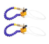 Sxhlseller Lot de 2 Pulvérisation de Lubrification de Refroidissement à | Pulvérisateur de liquide de refroidissement CNC, usinage de précision, conduite d\'air de 8 mm, outil de refroidissement