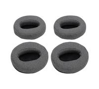 Sxhlseller Lot de 4 Coussinets d'oreille en Mousse à Mémoire de Forme pour Casque HD 4.50BT/.50BTNC/.50SE/.40BT/.30G/.20S/458BT/400S/350BT/300, Tissu en Coton et Lin Respirant, Installation Facile