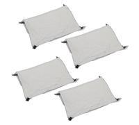 Sxhlseller Lot de 4 Tampons Filtrants pour Robot de Piscine | en Polyéthylène Lavable et Réutilisable de Moins de 50 Microns pour la Série MeranusPower4