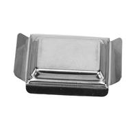 Sxhlseller Lot de 5 Moules à Cassettes d'enrobage de Tissus à Base Moyenne, Boîte d'enrobage en Acier Inoxydable, Organisateur 'échantillons de Moule Inférieur, Section de Paraffine 34 X 22 Mm