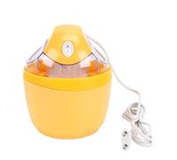 Sxhlseller Machine à Glace électrique pour Enfants, Jaune |Machine Compacte de Bol de Congélateur avec un Seul Bouton pour les Desserts d'été Faits Maison, Appareil de Cuisine Portable (YELLOW)