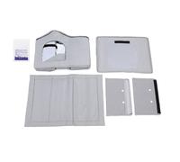 Sxhlseller Maison Rafraîchissante pour Animaux de Compagnie pour Chats et Petits Chiens, Abri d'été en Tissu Oxford avec Isolation Triple Couche et 10 Blocs de Glace pour Un Contrôle Durable de la