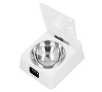 Sxhlseller Mangeoire Intelligente à Induction pour Animaux de Compagnie, Ouverture Automatique du Couvercle, Bol d'alimentation Rechargeable pour Chiens et Chats pour Animaux de Petite et Moyenne