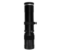 Sxhlseller Manuel TELEOBjectif Zoom Lens 420 à 800 Mm F8.3 Caméra et Objectif sans Montagne, Images Transparentes pour la Photographie de la Lune (Black)
