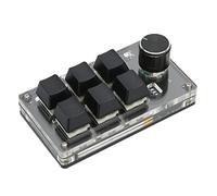 Sxhlseller Mini Clavier Programmable à 6 Touches avec Bouton |Macro USB