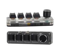 Sxhlseller Mini Clavier Programmable avec Bouton et Interrupteurs Bleus
