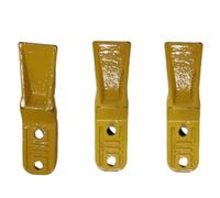 Sxhlseller Mini Excavator Bucket Teeth Set Alloy Steel Loader Digging | Pinces coupantes et goupilles latérales, tiges de terrassement robustes, engagement au sol pour les tranchées de pelle rétro