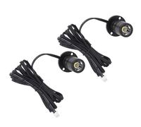 Sxhlseller Mini Spot LED avec Variateur, Alimenté par USB 5V, pour Vitrine Intérieure, Armoire à Bijoux, Porche (Lumière Chaude 3000K)