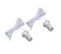 Sxhlseller Mini Spots avec Variateur, Petit Spot, Petit Spot LED, alimenté par USB 5 V, Spot pour Vitrine Intérieure, Armoire à Bijoux, Porche (Lumière chaude 3000K)