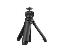 Sxhlseller Mini Trépied D'appareil Photo Réglable à 4 Sections et Perche à Selfie avec Sabot Froid Rotatif à 360° pour Smartphones, Solution Vlog Portable pour Le Bureau et Le Streaming en Direct,