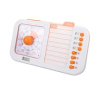 Sxhlseller Minuteur Visuel 3 en 1 pour Adultes, Minuteur de Tâches TDAH avec Tableau de Planification, Liste de Contrôle Quotidienne Réutilisable pour Salle de Classe, école à Domicile