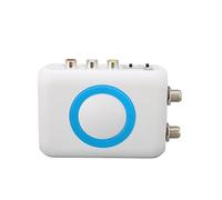 Sxhlseller Modulateur RF Prenant en Charge la Sortie AV, Convertisseur de Démodulateur Professionnel HD VHF pour Système CATV, Format NTSC TV, Adaptateur Coaxial vers RF
