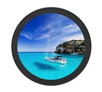 Sxhlseller Module D'affichage LCD Rond, écran Tactile Rond IPS de 5 Pouces avec Commande Tactile à 10 Points, écran Tactile Rond de Type C 5 V en Verre trempé pour RasPi pour Retropie pour